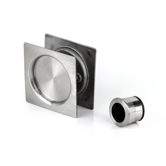 Sylvan Stainless Steel Square Passage Cavity Slider