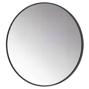 Yezi 60cm Wall Vanity Mirror Round Decorative Bathroom HD Glass Anti-explosion