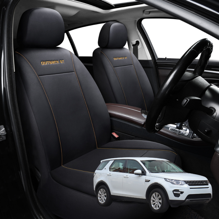 Car Seat Cover for Land Rover Discovery 2017 - Current (D5) - Black-Front Only