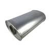 Redback 3" Performance Muffler Centre/centre - 8" X 5" Oval, 10" Long, Aluminised Steel