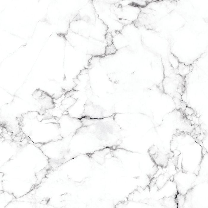 Hanwood 305 x 305mm Carrara Marble Vinyl Tile- 1.86m² Per Pack