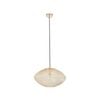 CLA Lighting GOLPE Interior Oval Stainless Steel Pendant Light- Small Champagne Gold