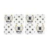 2x 4pc Lvd Decorative Wild Bees Ceramic Square Drink Coasters Home Decor 10x10cm