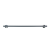 Barelli Toscana Single Towel Bar 60cm Gun Metal
