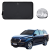 Front Windscreen Sun Shade for SsangYong Rexton 2017 - Current Y290, Y400, Y450 - Standard 150 x 85 cm - Black