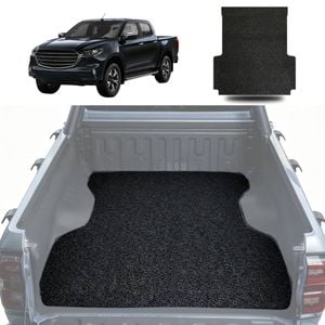Signature Honeycomb UTE Tub Mat Tray Liner for Mazda BT-50 Dual Cab 2020 - 2024 (TF) - Black