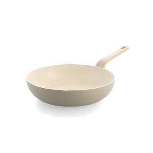 Greenpan Essence Open 30cm Frypan Ceramic Non-Stick Cooking Pan Taupe