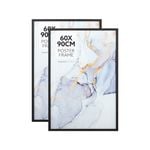 Cooper & Co. Set of 2 60x90cm Black Poster Photo Frames