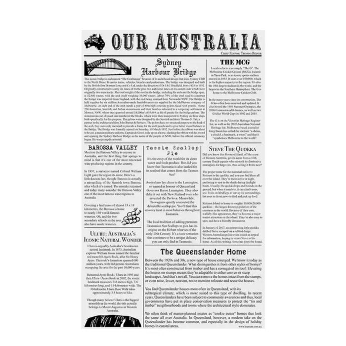 Moda 190 X 310mm Newpaper Greaseproof Paper | Pack Of 200