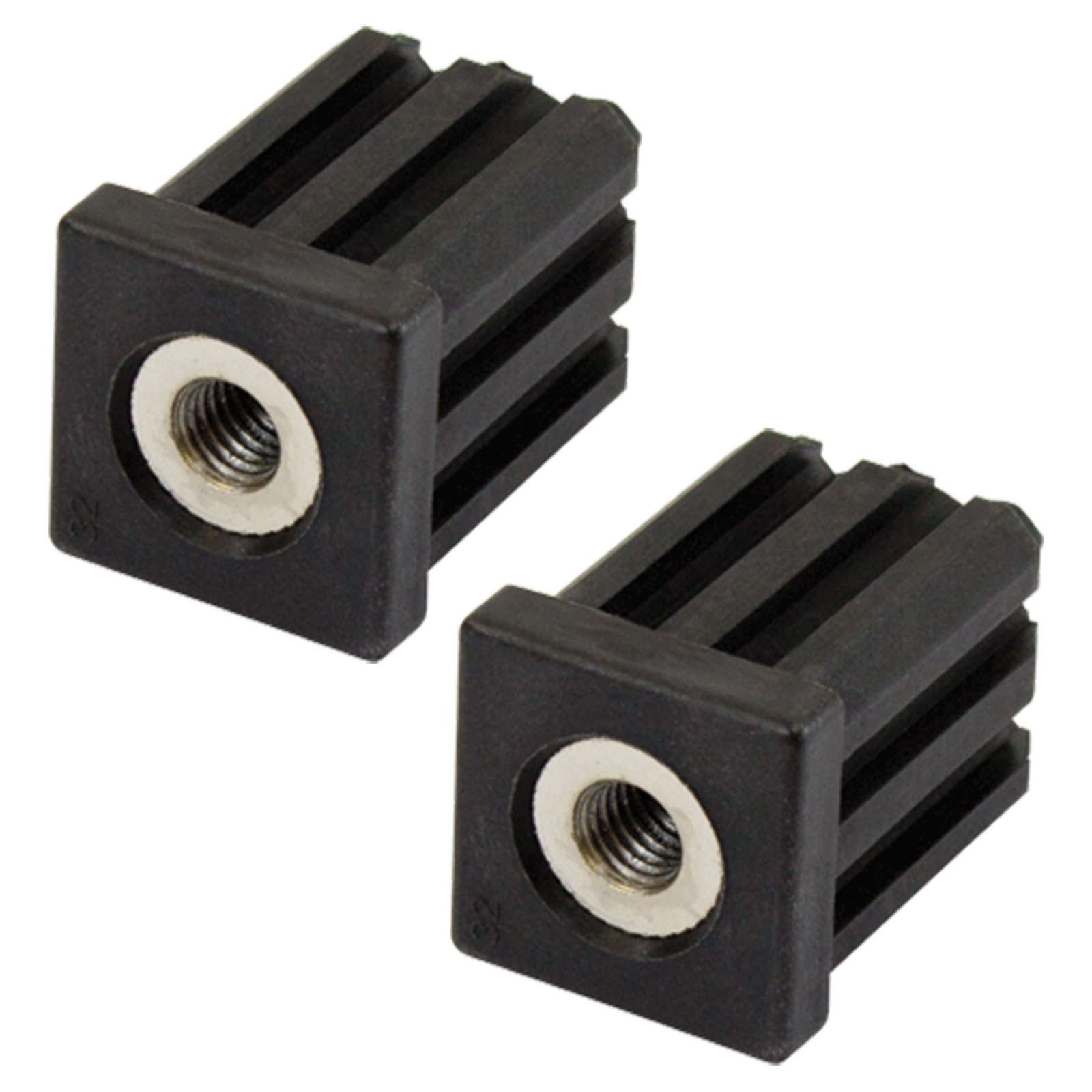 Richmond 32mm x M10 Square Threaded Tube Insert - 2 Pack