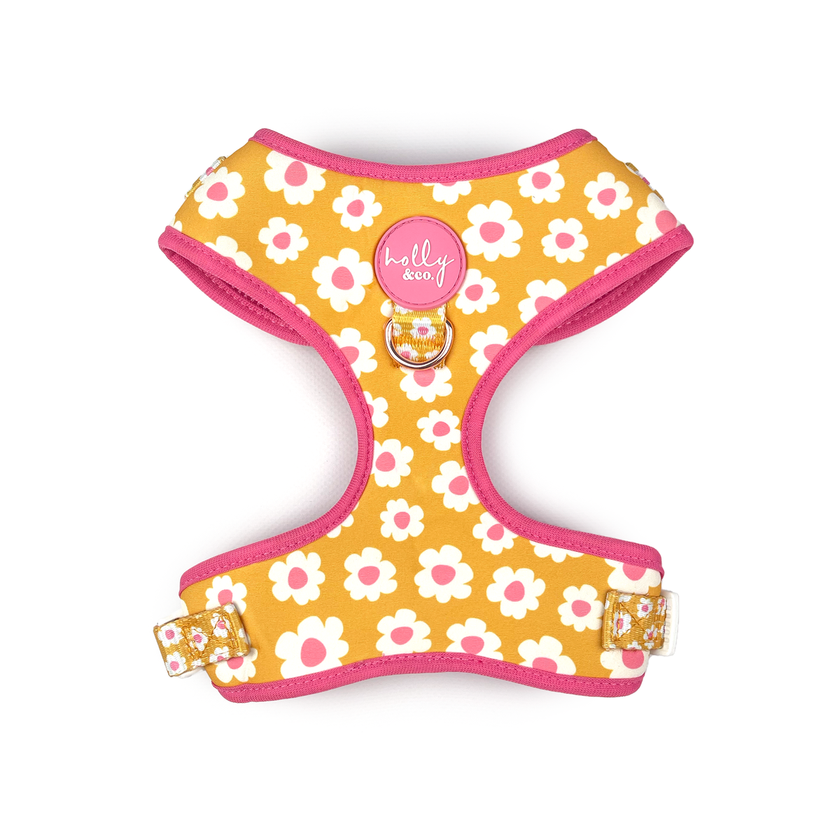 PUPPIA Irvin Vest Step-In Winter No-Pull Dog Harness, Mustard, Small 