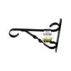Jack 250mm Black Strap Wall Bracket - Strap 250mm