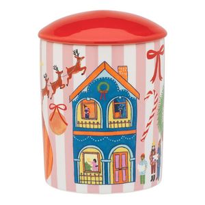 Porto Night Before Ceramic Candle with Lid 490g