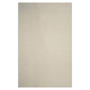 Gripwell 200 x 300cm Natural Beige Tufted Wool Rug