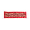 Red Festival Floral Sheer Organza Glitter Table Runner 40 x 138 cm Red