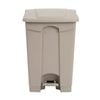 Jantex Pedal Bin Hands-free Beige 45l Waste Management Trash Can
