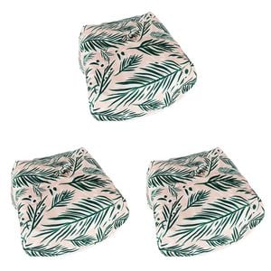 3PK Kitchenware Co Insulated Oxford Food Cover Leaf Design 51x35.5x12cm