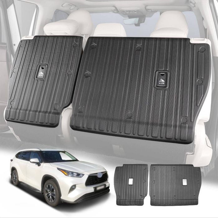 Back Seat Protector for Toyota Kluger 2021-Onwards Heavy Duty Car Seats Kick Mats Cover