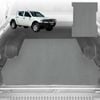 6D Diamond Ute Tub Mat for Mitsubishi Triton Double Cab (MN) 2009-2015 (with Spray On Liner or No Liner) - Grey