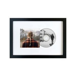 Taylor Swift - Evermore - CD Framed Album Art