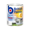 British Paints 1L White Low Sheen 4 Seasons Exterior Paint