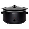 Healthy Choice 8l Slow Cooker (black) Large Capacity Ceramic Pot, 300w