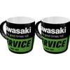 2PK Nostalgic-Art Ceramic Mug Kawasaki Service 9x9cm - Black