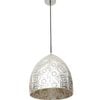 CLA Lighting Sari Ellipse Steel Pendant Light Chrome