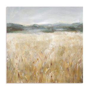 Artey | Field of Gold II - Stretched Canvas - Stretched Canvas - 120 x 120cm