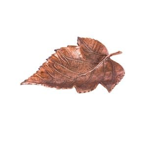 Ssh Collection Maple Large 43cm Long Decorative Leaf - Antique Copper