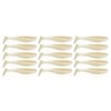 3x 5PK 4In Rapala Crush City Heavy Hitter Plastic Paddle Tail Lures - Whitebait