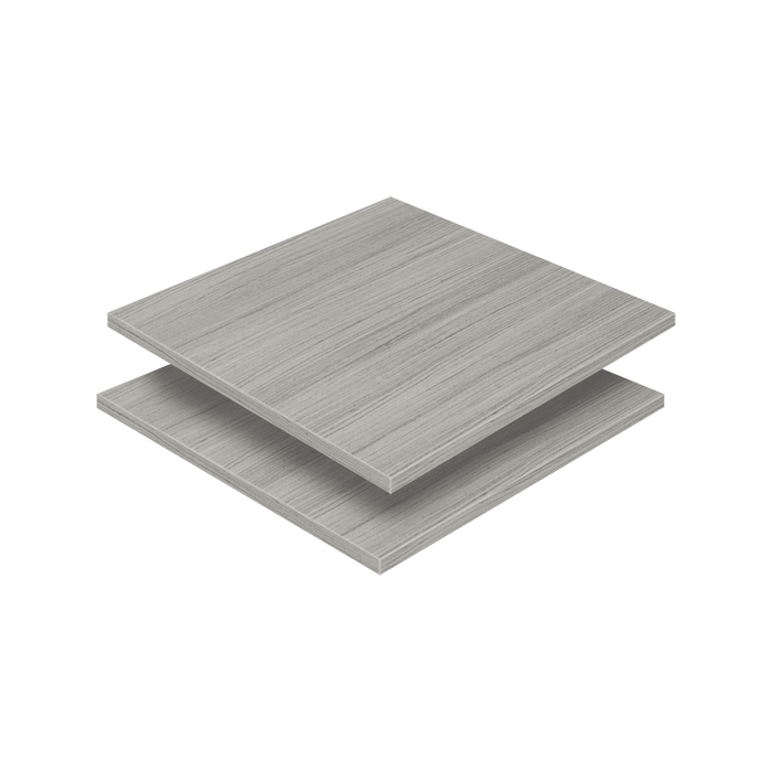 Lugna Mist Adjustable Cabinet Shelf - To Suit 450 x 280mm - 2 Pack