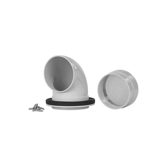 Rain Harvesting 80mm/90mm (Dual fit) High Level Tank Overflow Kit