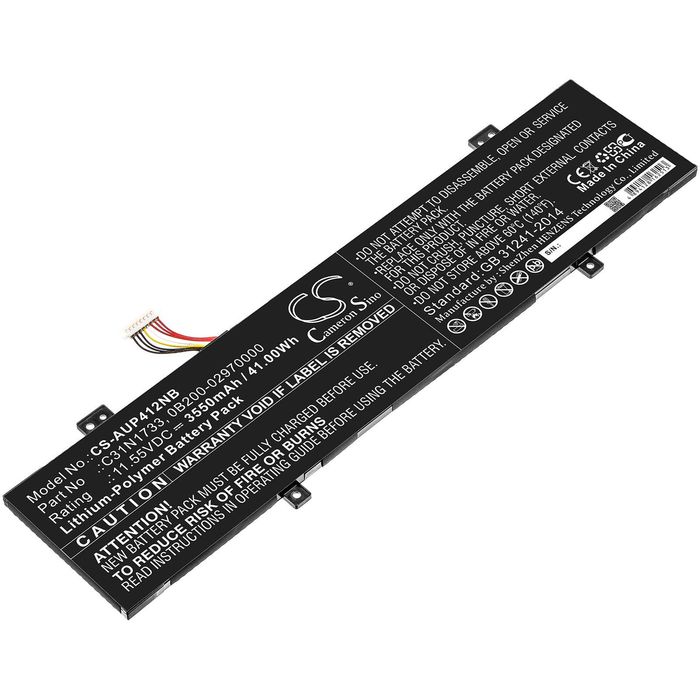Cameron Sino Asus VivoBook Flip 14 C31N1733 Battery Replacement [CS-AUP412NB]