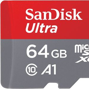 SanDisk 64GB Ultra microSDXC 100Mb/s Class 10 UHS-I Micro SD Card