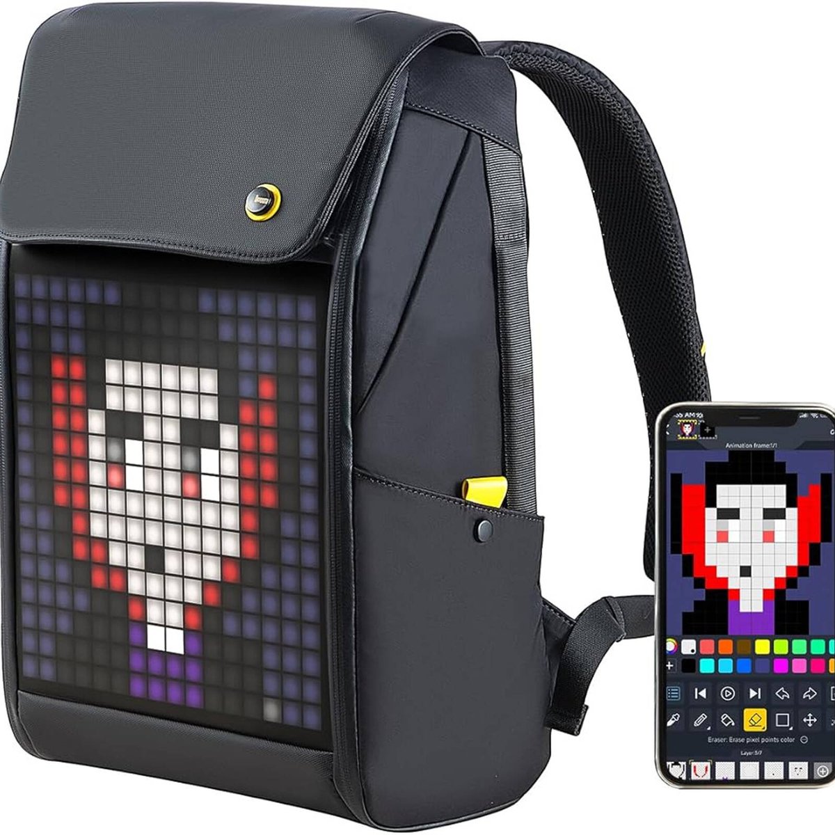 Divoom Pixoo Backpack-M Innovative Smart LED Backpack