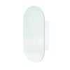 Rick McLean's Portofino White Oval Designer Shaving Cabinet