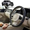 Australian Goose Steering Wheel Cover for VolksWagen Amarok Dual Cab 2022 - Current (2H Facelift) Circle Black