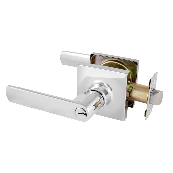 Tradepro by Gainsborough Bela Bright Chrome Square Entrance Set