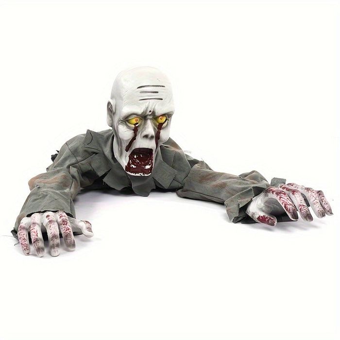 Lifebay Halloween Crawling Zombie Animated Decoration - Bunnings Australia