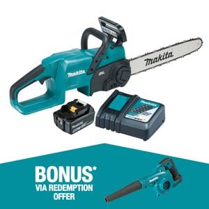 Makita 400mm 18V Brushless Chainsaw Kit DUC407RTX2