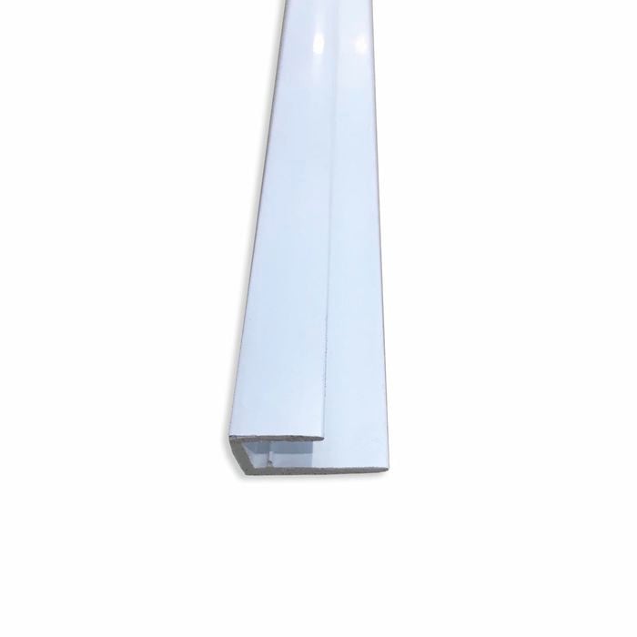 Slimline 6mm x 2.4m White Capping