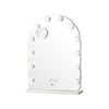 Oikiture Makeup Mirror Arched Bluetooth Hollywood 61x43cm Vanity Wall Mirrors
