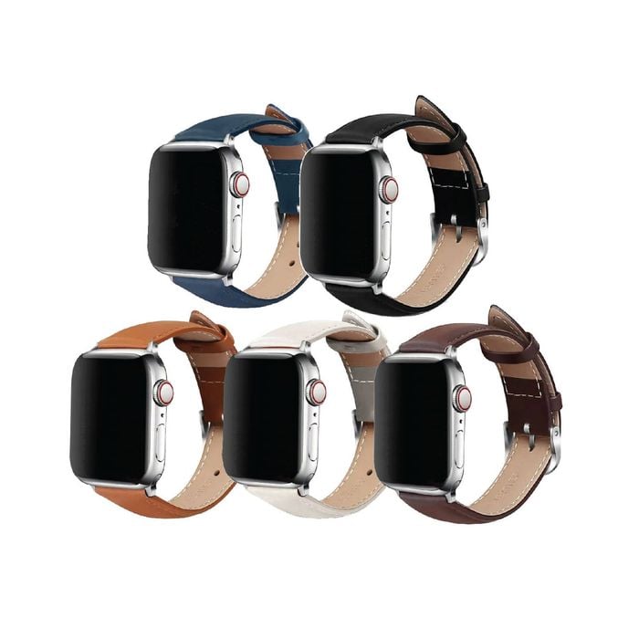 Premium Leather Watch Band Strap For Apple iWatch Ultra [42mm