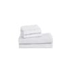 2000TC Ultra Soft King Fitted Sheet Set- White