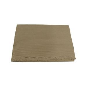 Hoydu Cotton Ribbed Table Runner 45cm x 200cm - Warm Sand