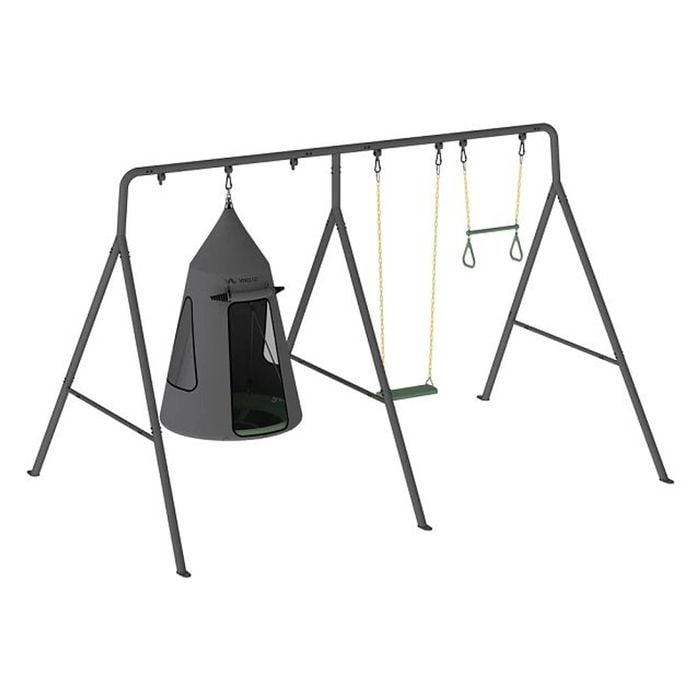 TitanPro Swing Set with Saucer Tent Swing Bunnings Australia - Main Image