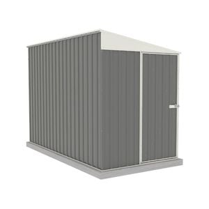 Absco Sheds 1.52 x 3.0 x 2.06m Woodland Grey Narrow Single Door Garden Shed