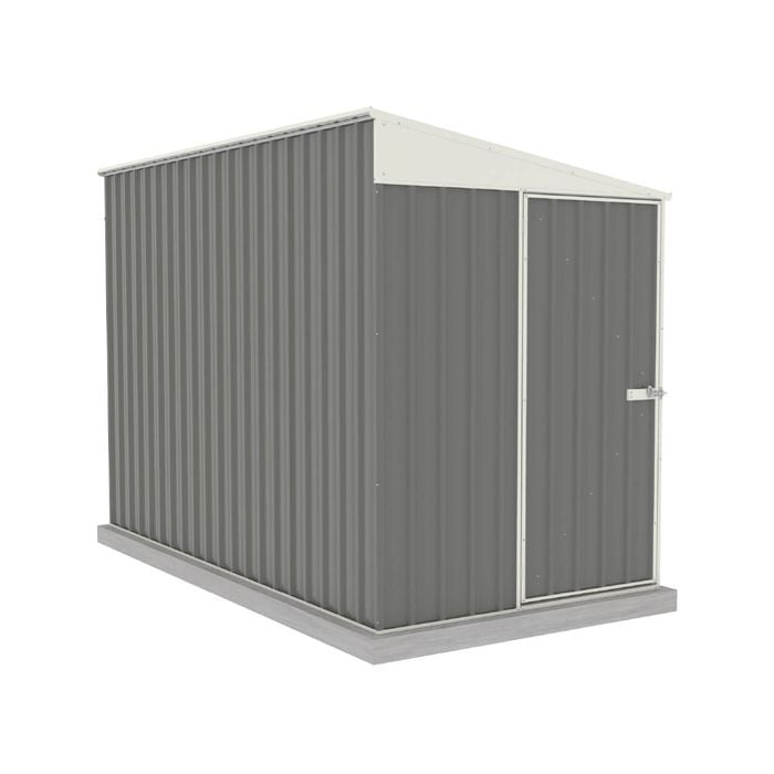 Absco Sheds 1.52 x 3.0 x 2.06m Woodland Grey Narrow Single Door Garden Shed
