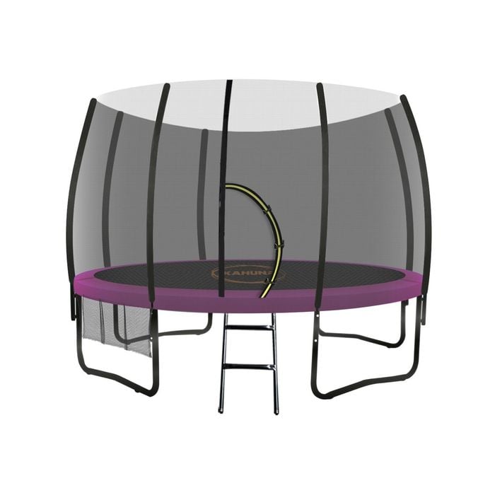 Kahuna Twister 8ft Springless Trampoline - Pink